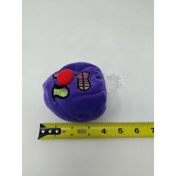 Silly Slammers Knuckles Design #2 Beanbag Purple Angry VTG 1998 90s Toy Not Work - Picture 9 of 9